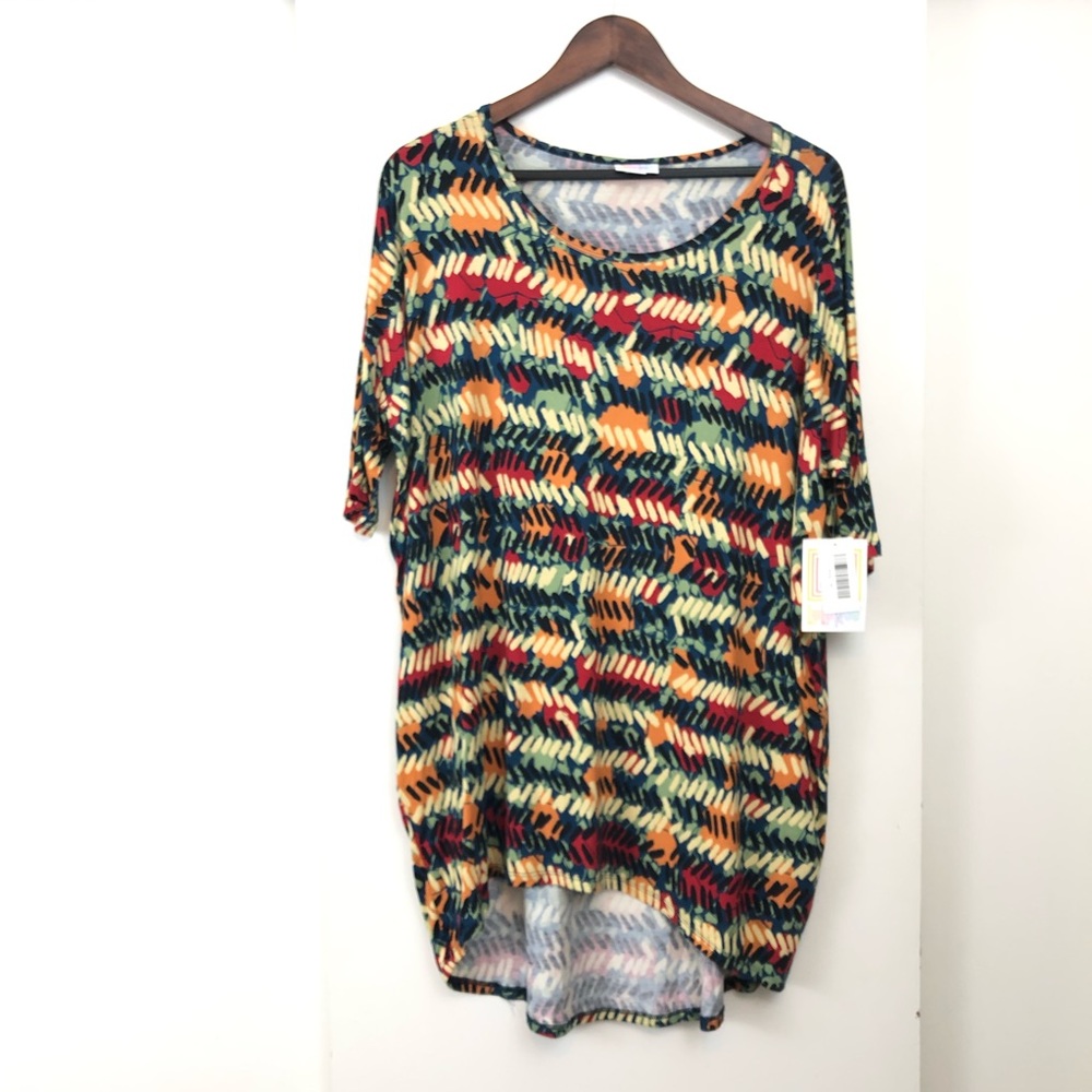 Lularoe Irma Multicolored Tunic - Picture 1 of 4